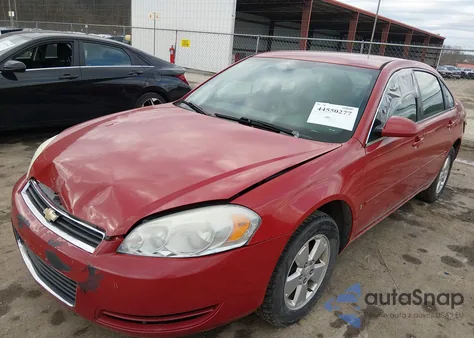 2007 Chevrolet Impala Lt from USA, damaged, VIN 2G1WT58K679309601